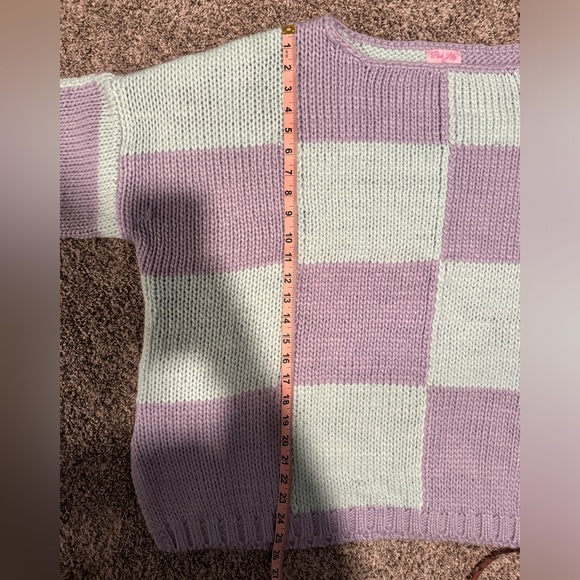 NWOT Pink Lily Oversized Sweater - Picture 7 of 7